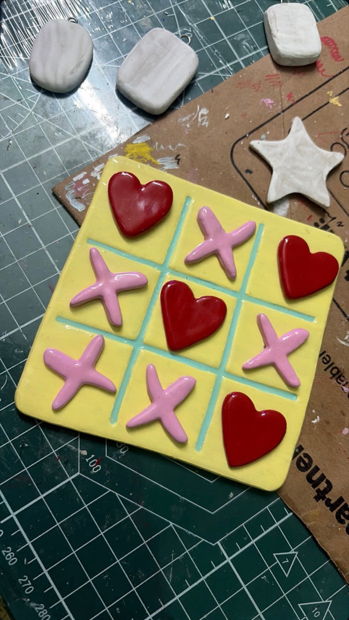 Clay Tic Tac Toe
